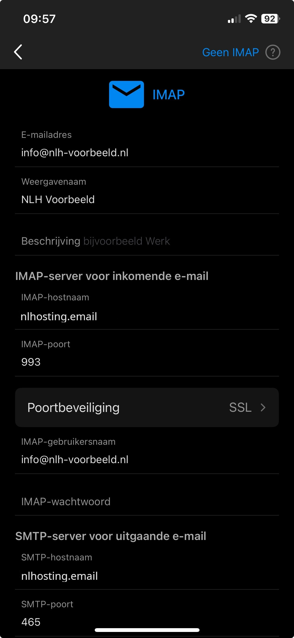 Stap 3: Inkomende e-mail